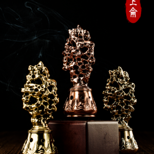 铁拳匠造-太湖石Taihu Scholar Stone Incense Holder